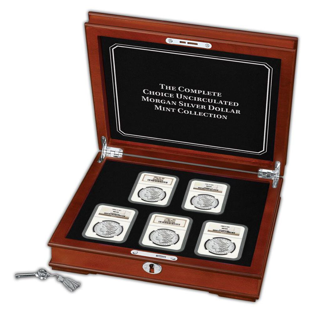 The Complete Choice Uncirculated Silver Dollar Mint Collection