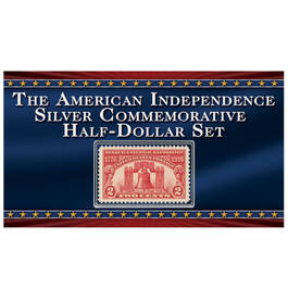 american independence silver commemorative half HSQ d Booklet