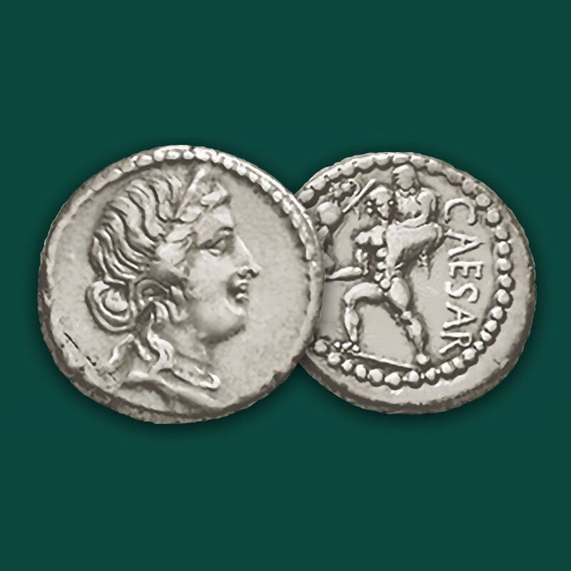 roman coins caesar