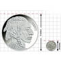 buffalo nickel five ounce silver proof BD5 d Chart