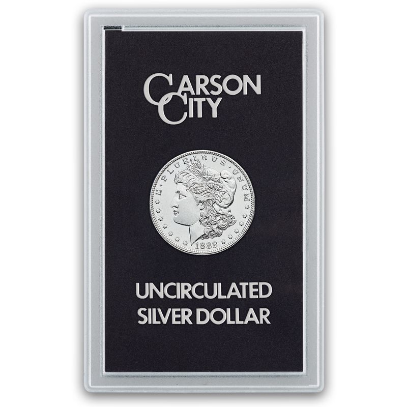 Officially Sealed Carson City Mint Silver Dollars Collection