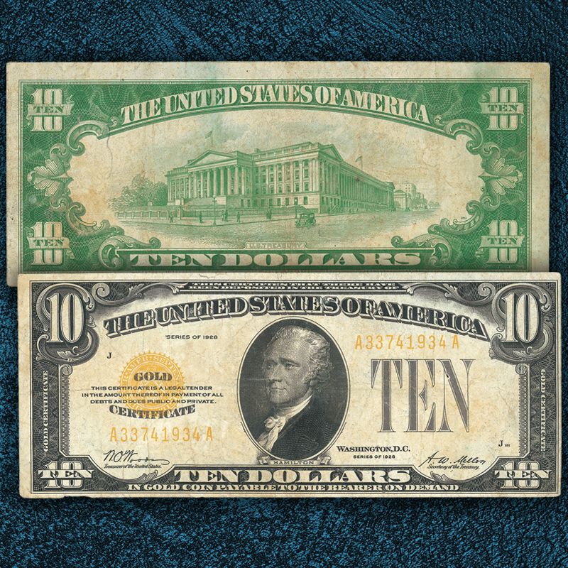 The Last $10 U.S. Gold Certificate