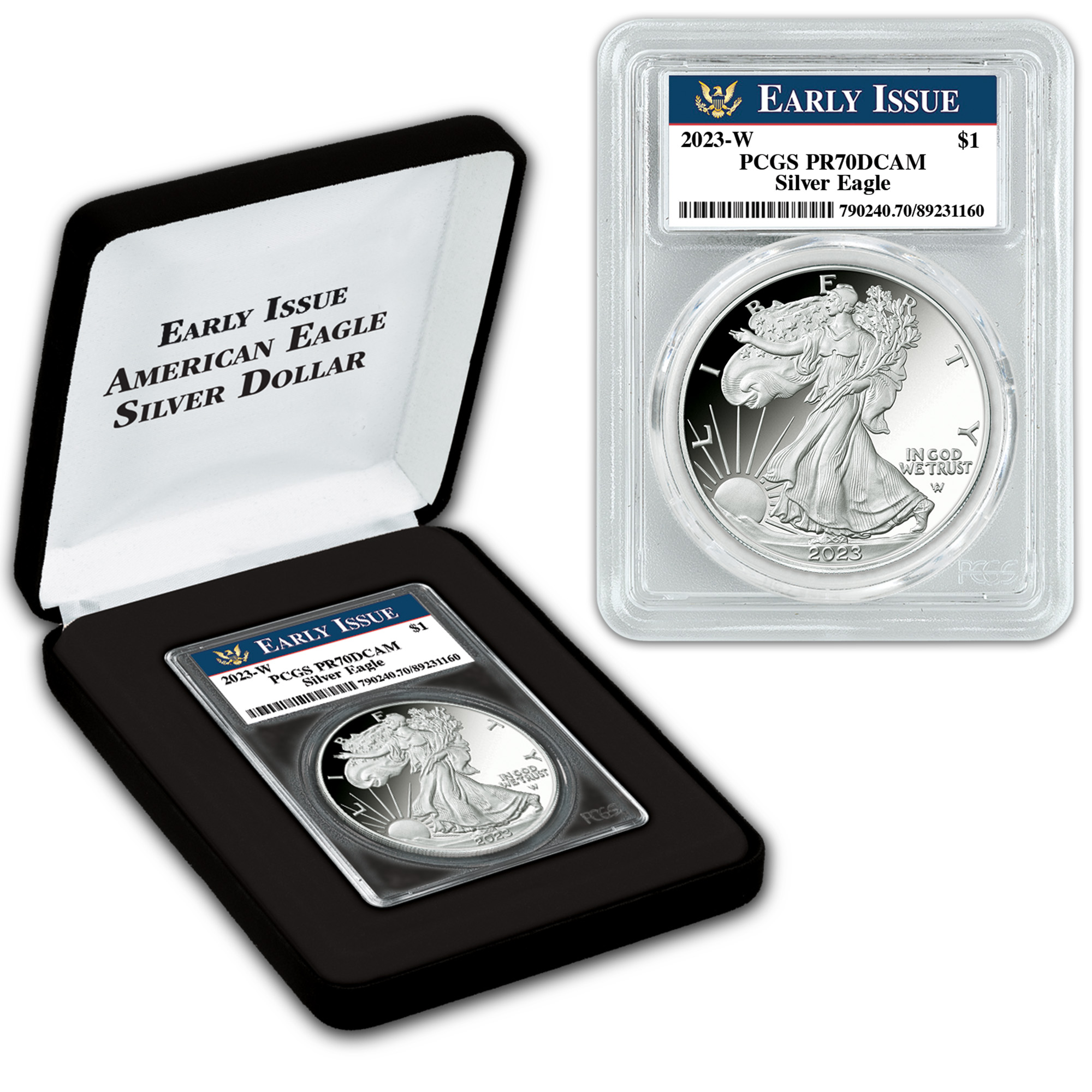 Silver Dollars, Silver Eagles & Proofs