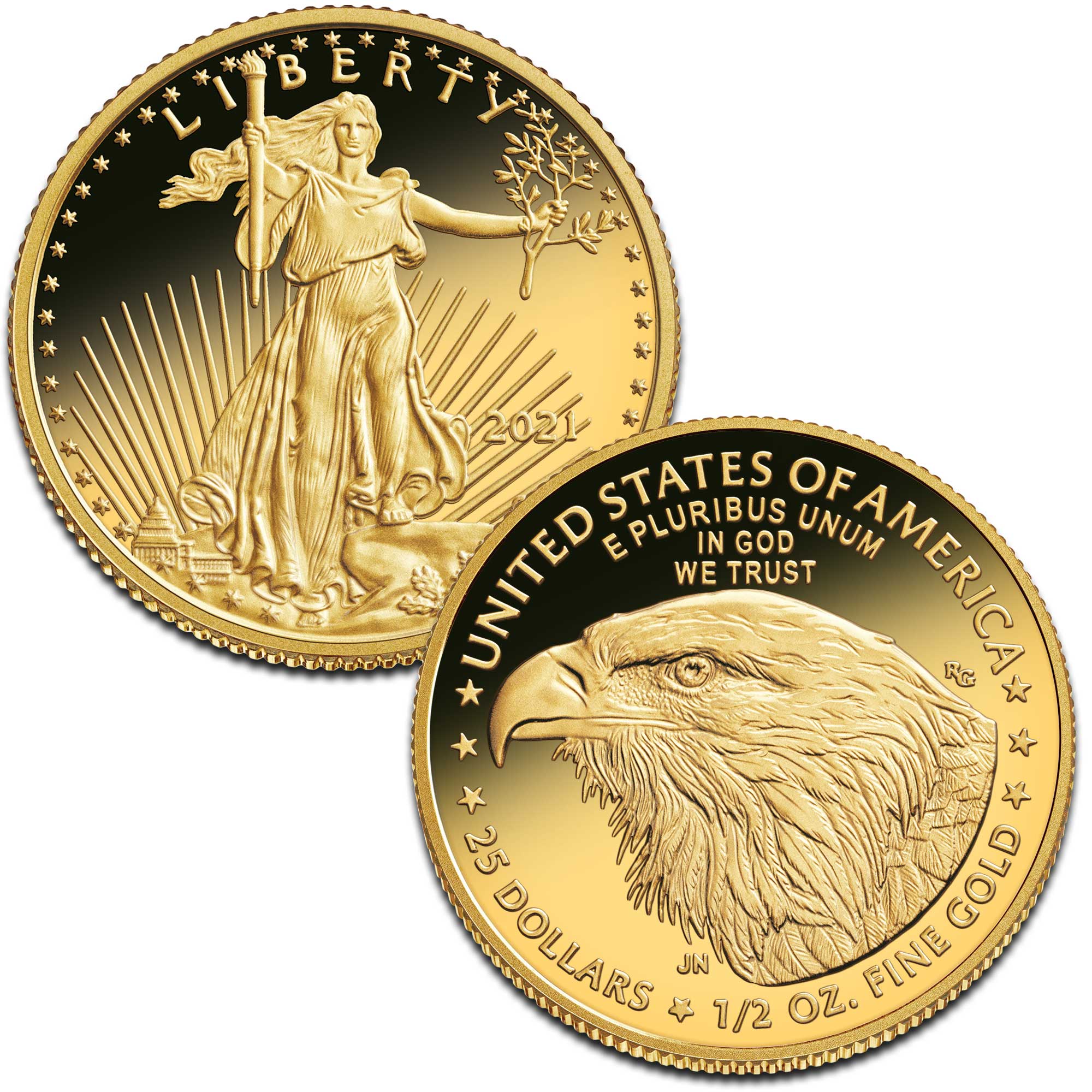 The First Eagle Head Gold American Eagle Proof Coin Set